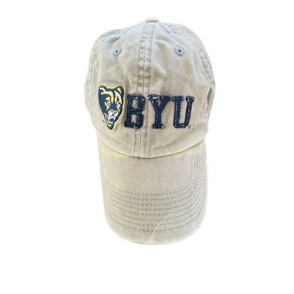Nike Team Mens Hat Brigham Young University Cougars Adjustable Cap Brown OSFM - Picture 3 of 9